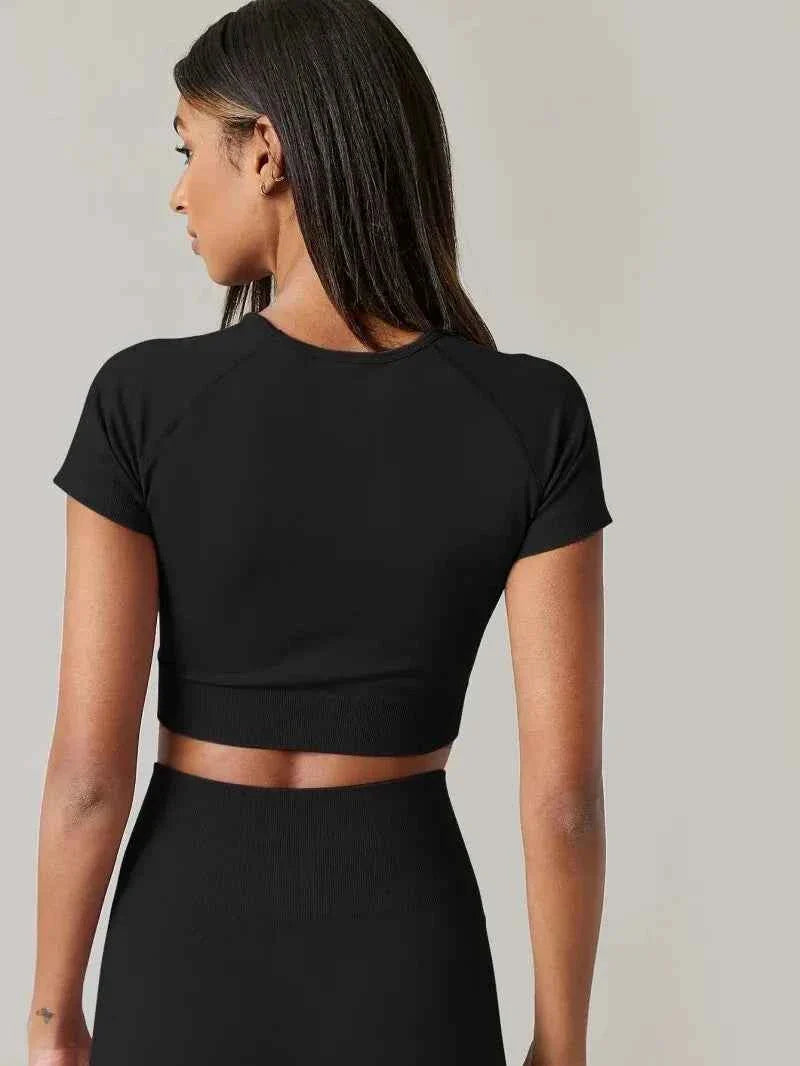 THRIXINE Elite Fitness Crop Top - Possibly a Going Out Top