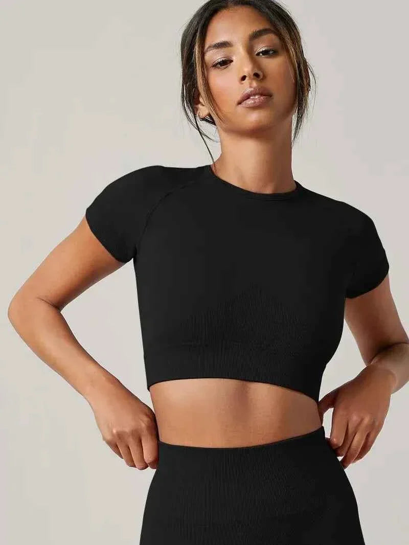 THRIXINE Elite Fitness Crop Top - Possibly a Going Out Top