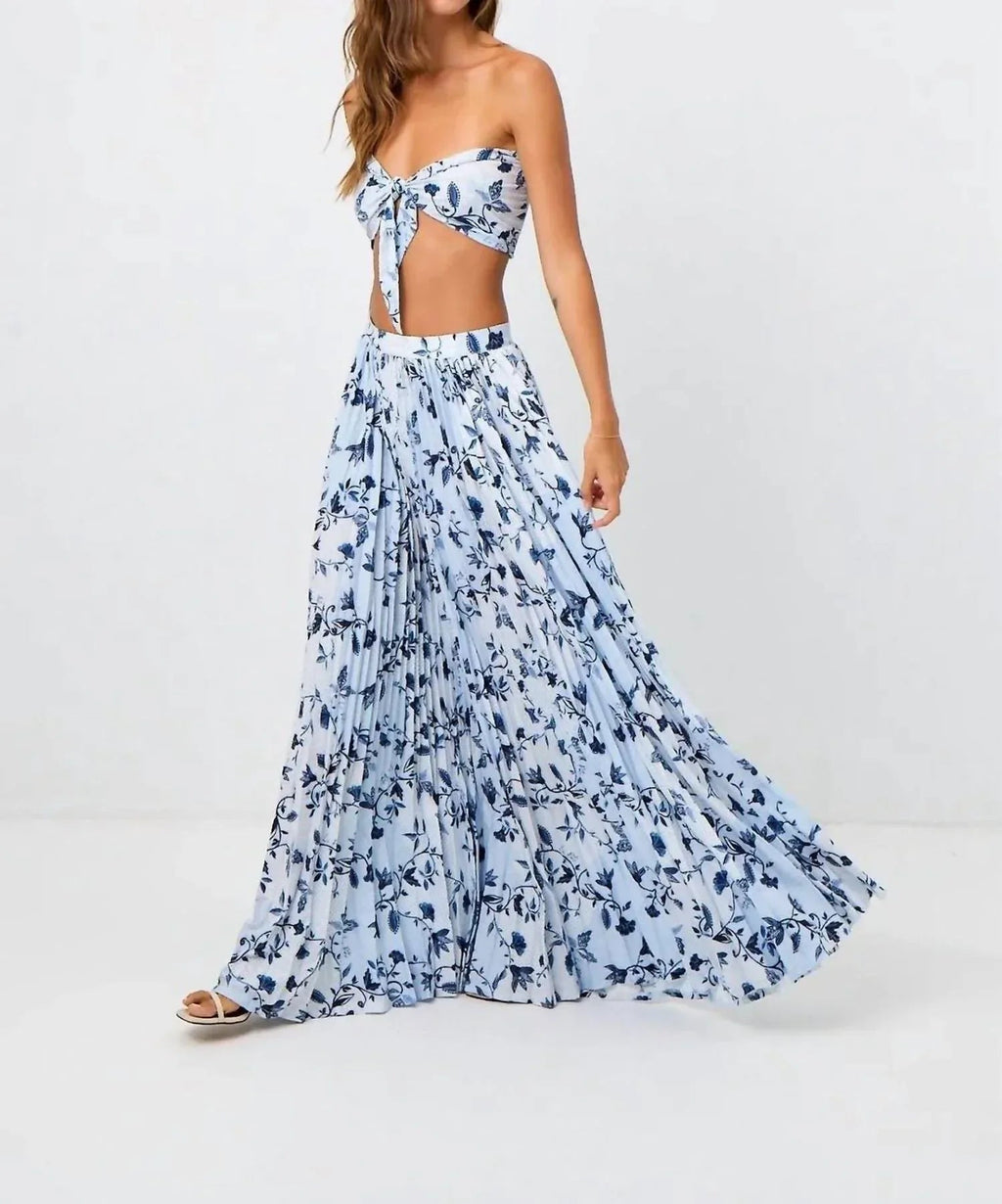 Sunburst Maxi Skirt