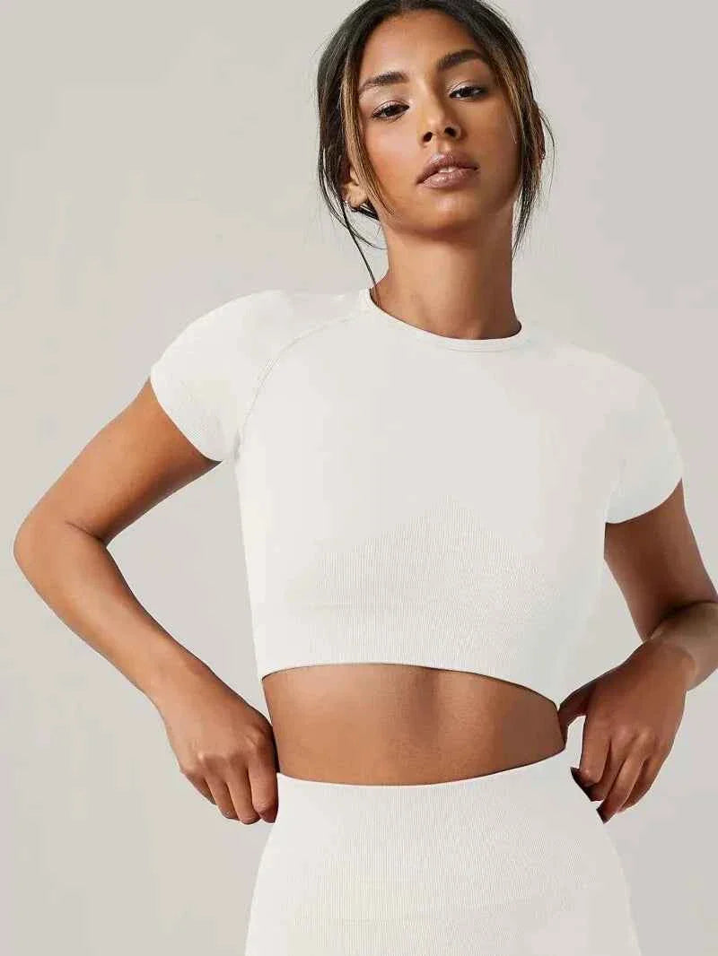 THRIXINE Elite Fitness Crop Top - Possibly a Going Out Top