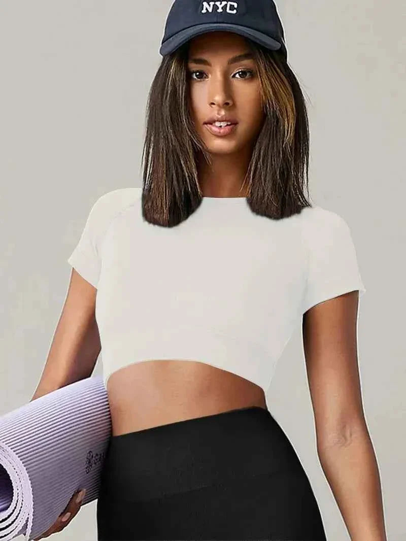 THRIXINE Elite Fitness Crop Top - Possibly a Going Out Top